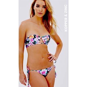 NWT KOPPER&ZINC Bird of Paradise Bikini Bottom